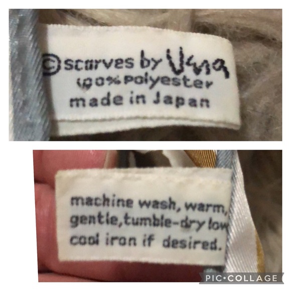 Gorgeous Vintage Vera Neumann Scarf-Polyester-Browns/Gray/White-GUC - Picture 6 of 15